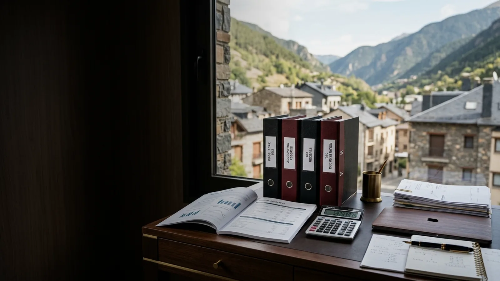 Comptabilité d’une société en Andorre : comptes annuels, déclarations et bureau